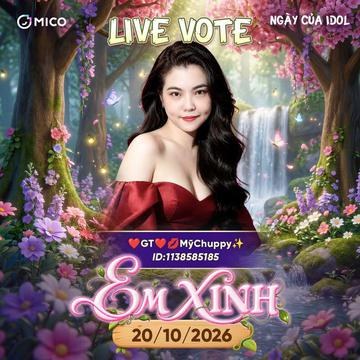 ❤️GT❤️💋Mỹᥫ᭡Chuppy✨ MICO Live profile