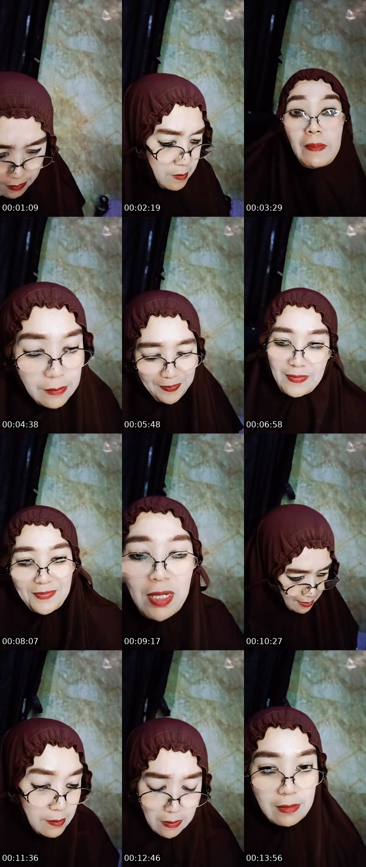Contact-sheet preview of ơʂ°Oma Chan's MICO Live recording