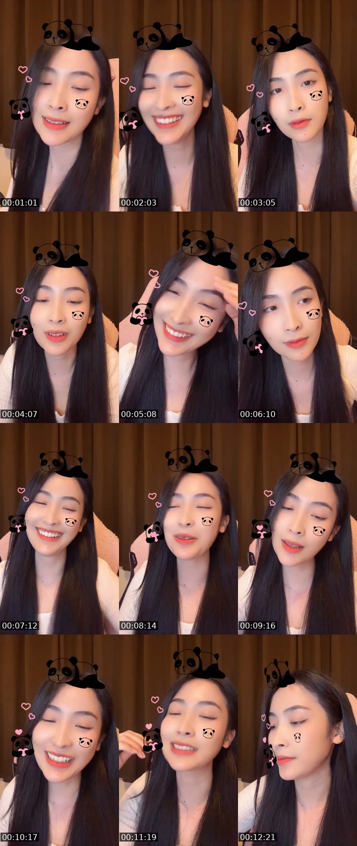 Contact-sheet preview of New VJ PRAEW🐾🍇's MICO Live recording