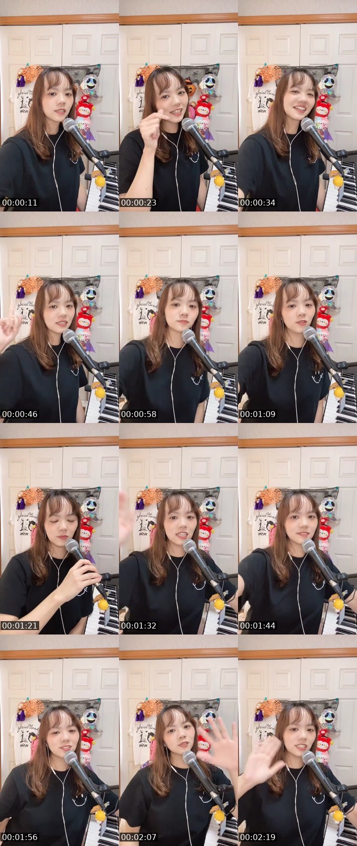 Contact-sheet preview of YURi🧸🎹's MICO Live recording