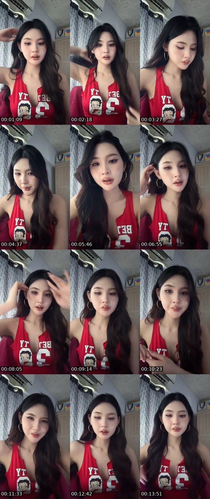 Contact-sheet preview of [🧋] milktea ᴺᵉʷ ᵛʲ -tuckii's MICO Live recording