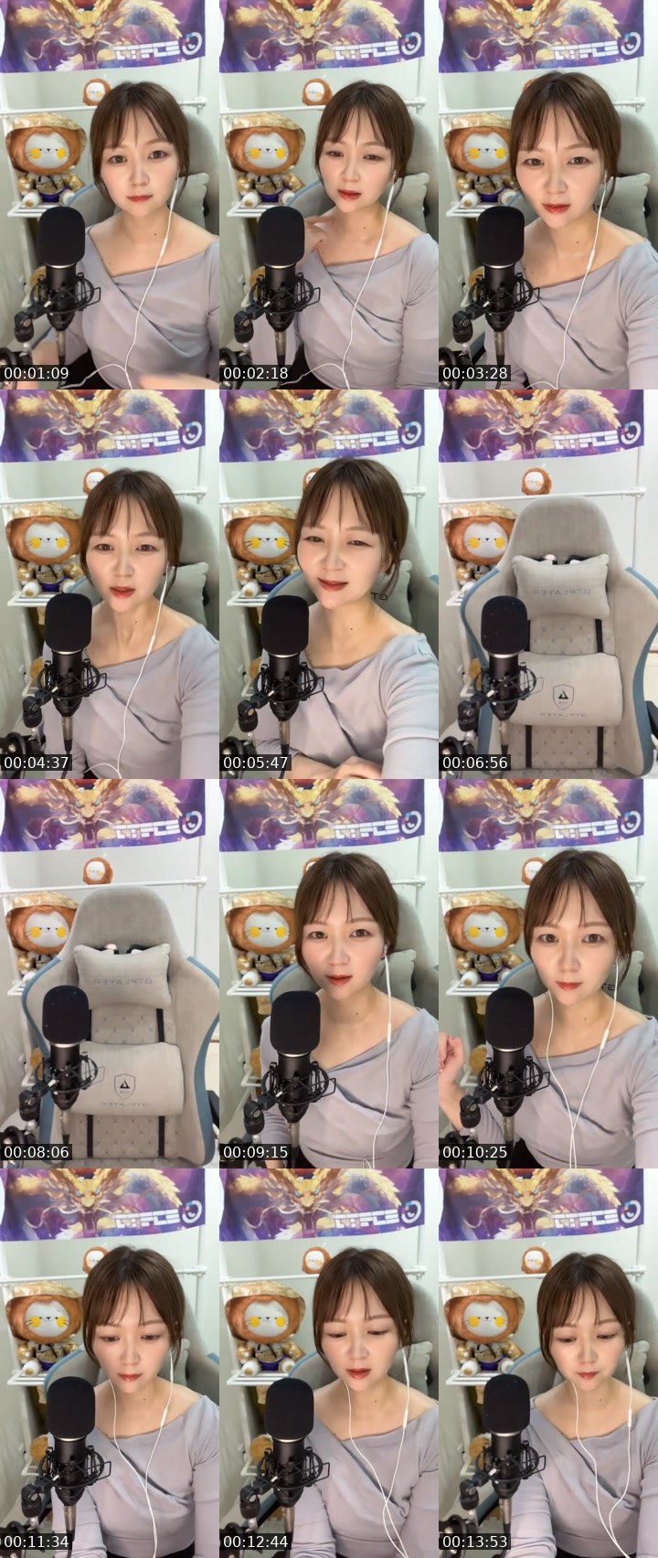 Contact-sheet preview of うにいくら🦓🥝's MICO Live recording