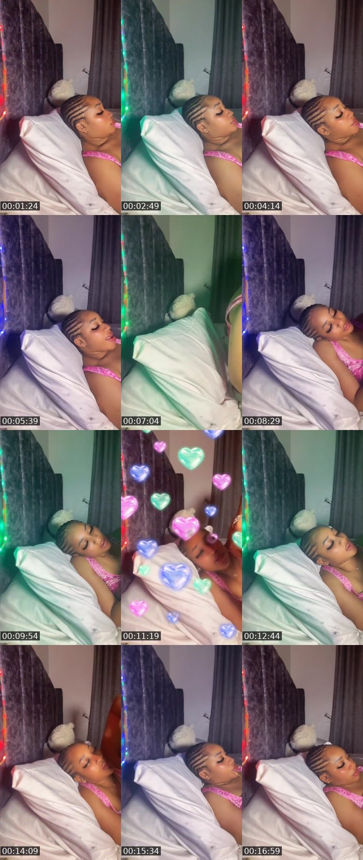 Contact-sheet preview of 💧❤️ 🎭 ⓟⓔⓑⓑⓛⓔⓢ 💡🎭's MICO Live recording