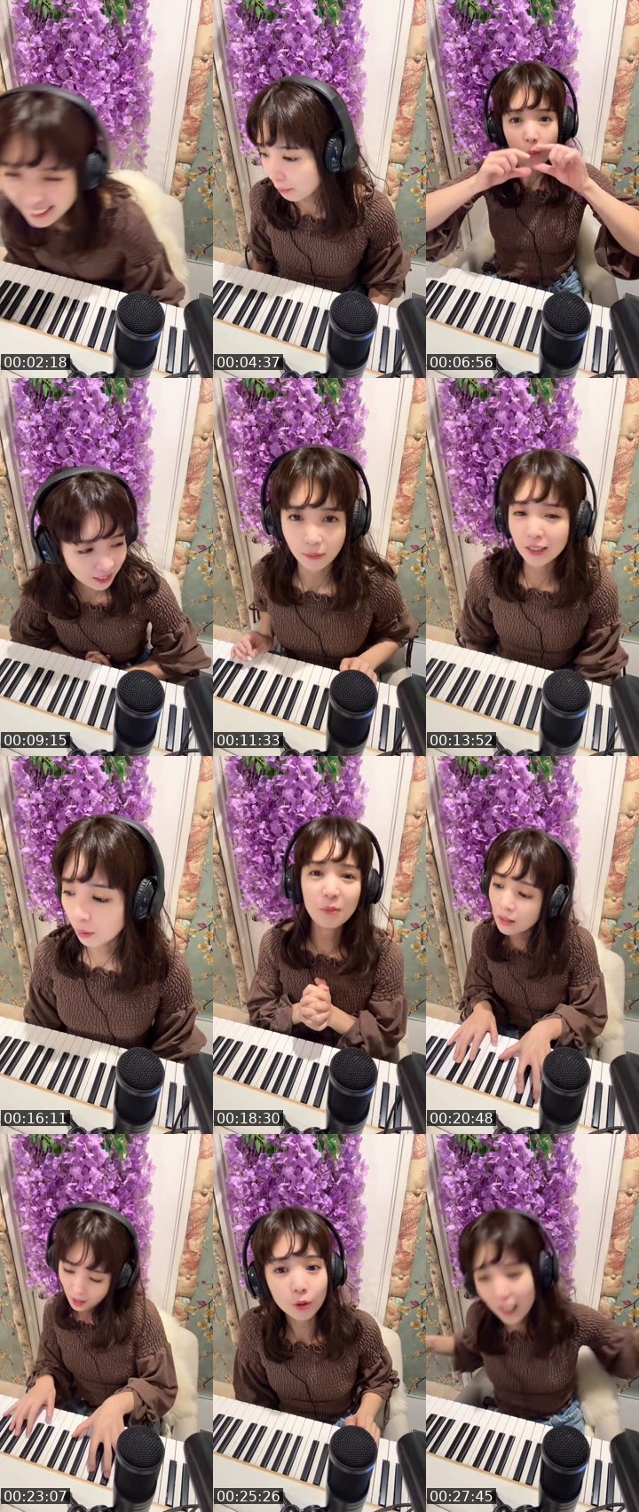 Contact-sheet preview of 🌲🎹Haruno's MICO Live recording