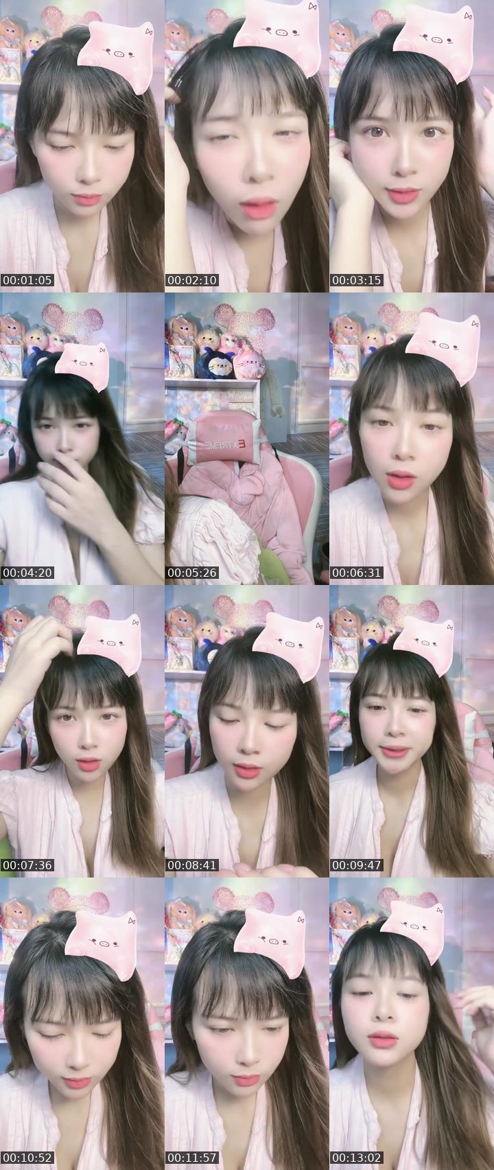 Contact-sheet preview of 🐳 EmNi khongnguok🌸🐇's MICO Live recording