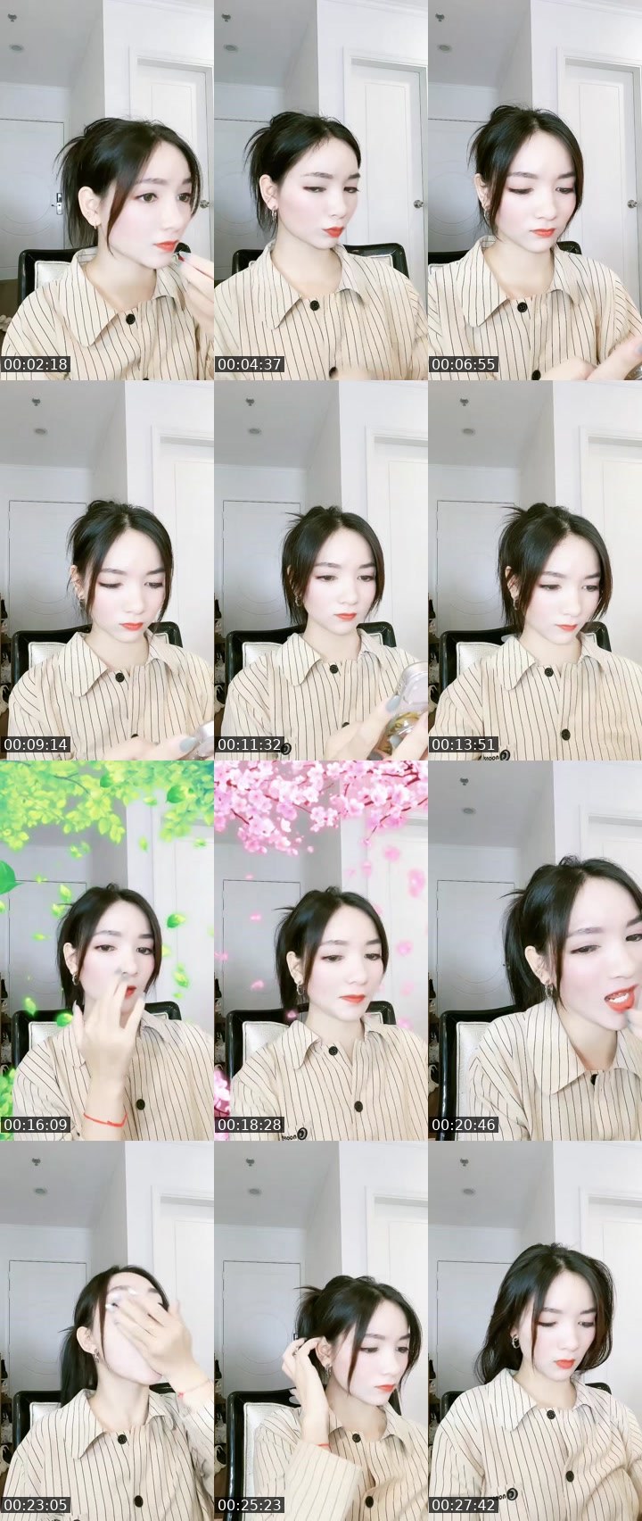 Contact-sheet preview of Linh Trần😍灵儿🌥️⛅️🌤's MICO Live recording