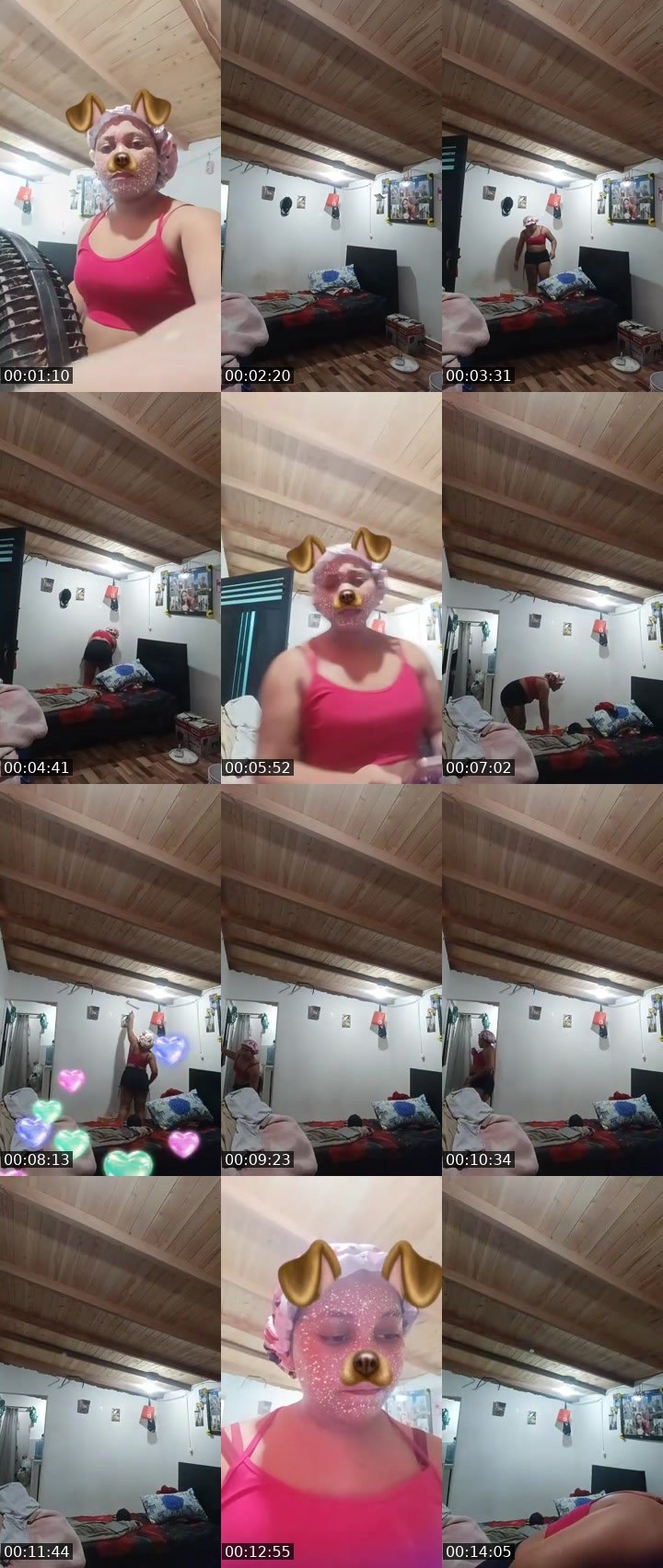 Contact-sheet preview of lahijaDpreciosa🐦‍🔥EDL👼ᴮ🤟🏽's MICO Live recording