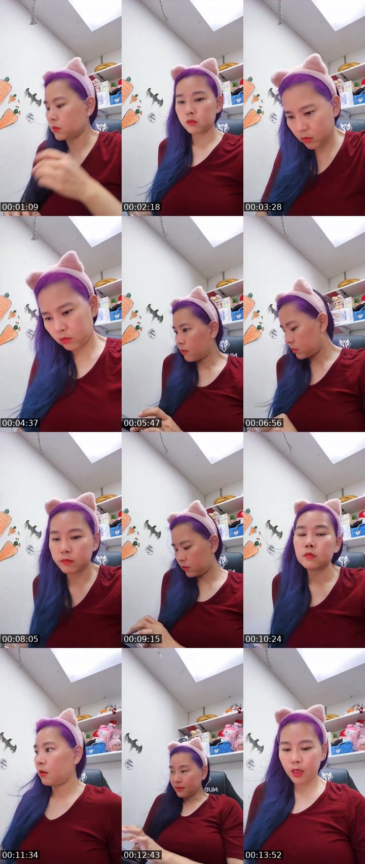 Contact-sheet preview of 🦉•Melody May's MICO Live recording