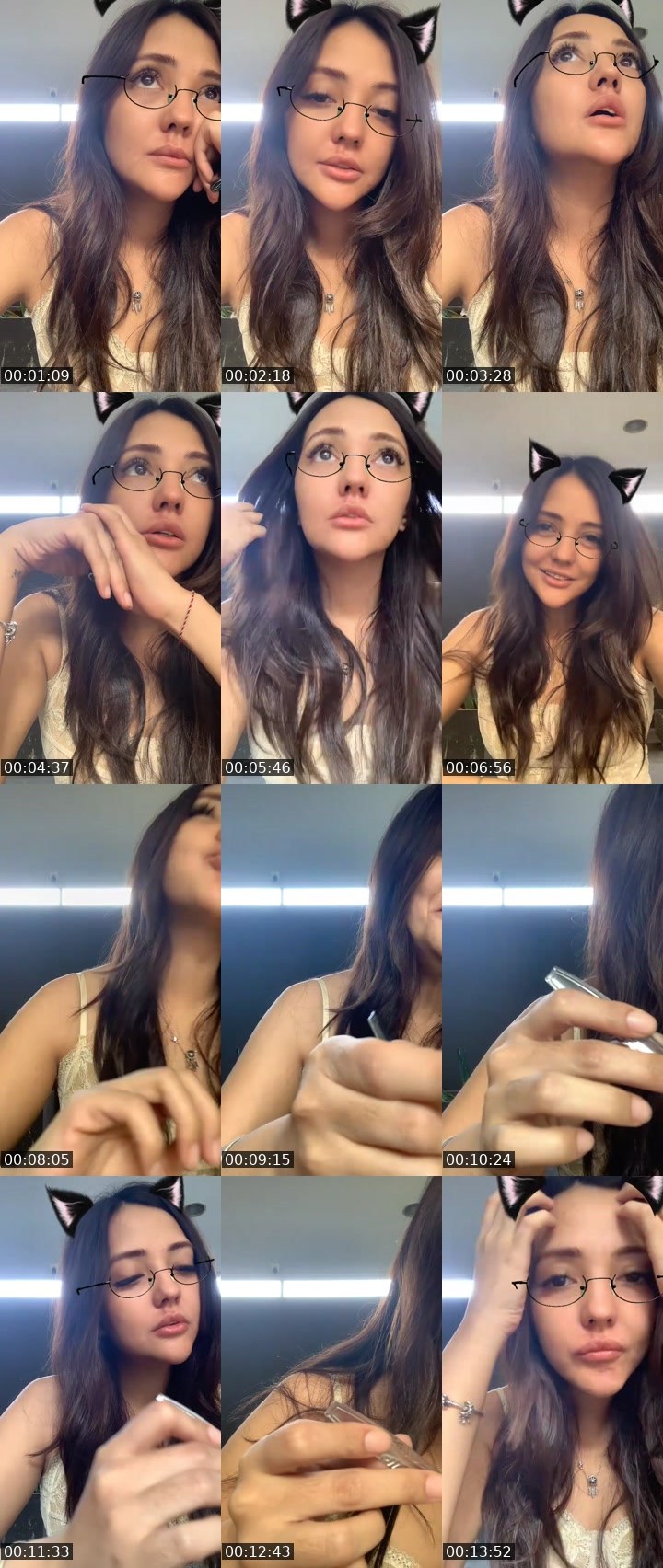 Contact-sheet preview of ᴴᴰMIMI 🐙🐻's MICO Live recording