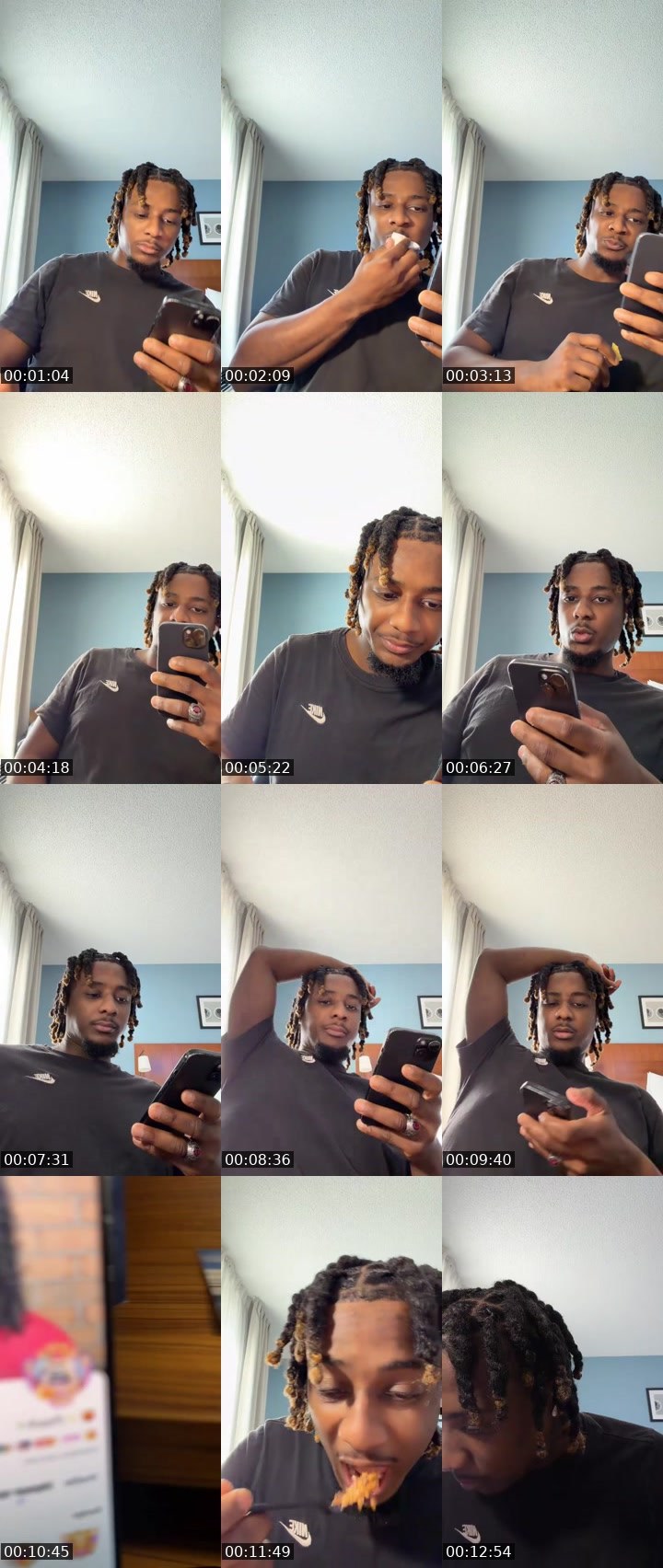Contact-sheet preview of ₁₁₃₂₅ 🏧🍯🕋 ʀᴇɢᴰᴬBᴀʀʙᴇʀ's MICO Live recording
