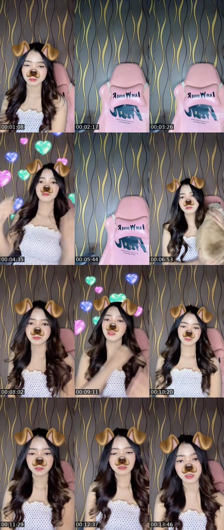 Contact-sheet preview of ᶜʳᵒʷ Luna 🥨's MICO Live recording