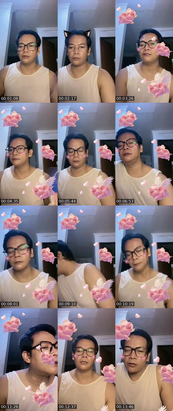 Contact-sheet preview of Fahmiᴳᴸᴬᴹᴼᵁᴿ's MICO Live recording