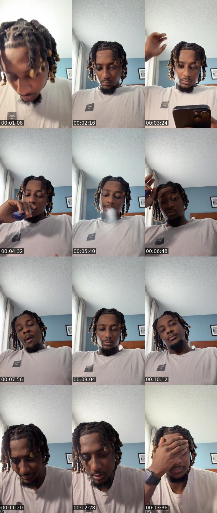 Contact-sheet preview of ₁₁₃₂₅ 🏧🍯🕋 ʀᴇɢᴰᴬBᴀʀʙᴇʀ's MICO Live recording