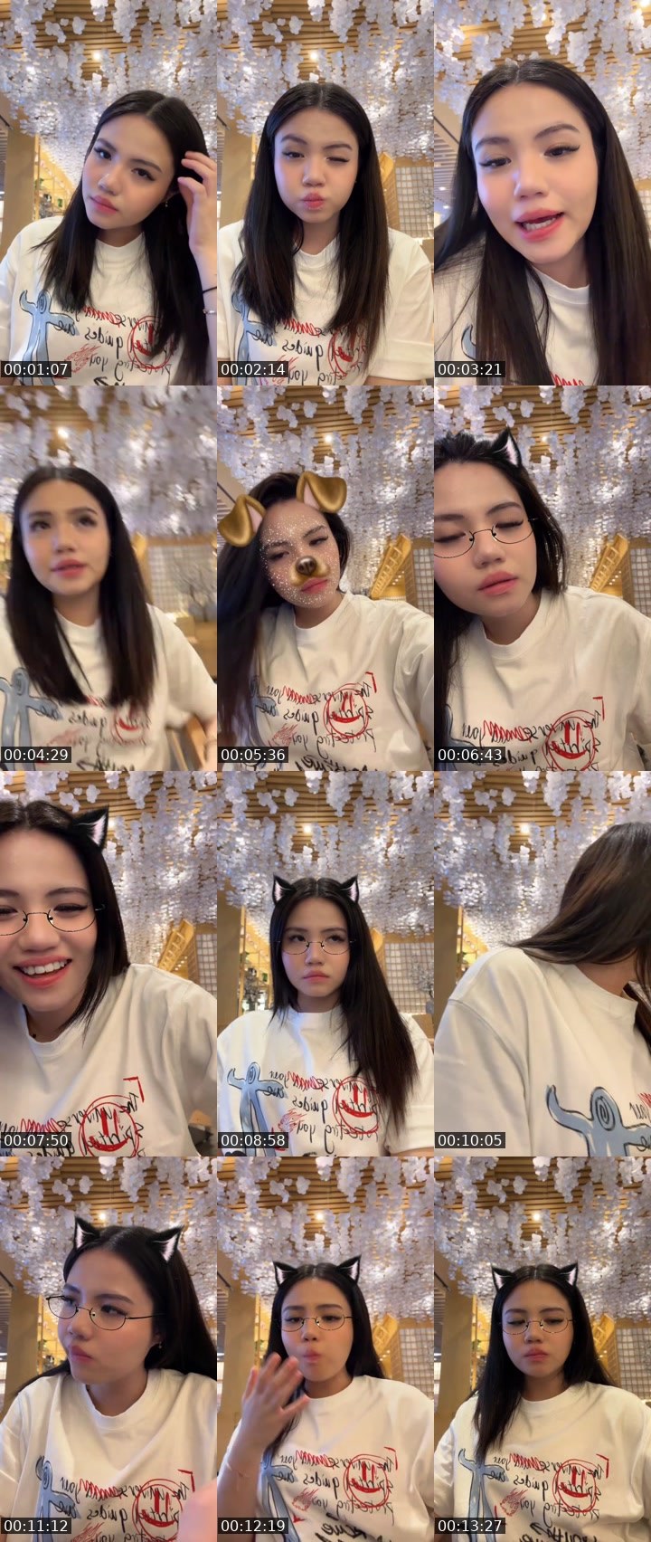 Contact-sheet preview of ᶜʳᵒʷ APRIL🐦‍🔥's MICO Live recording