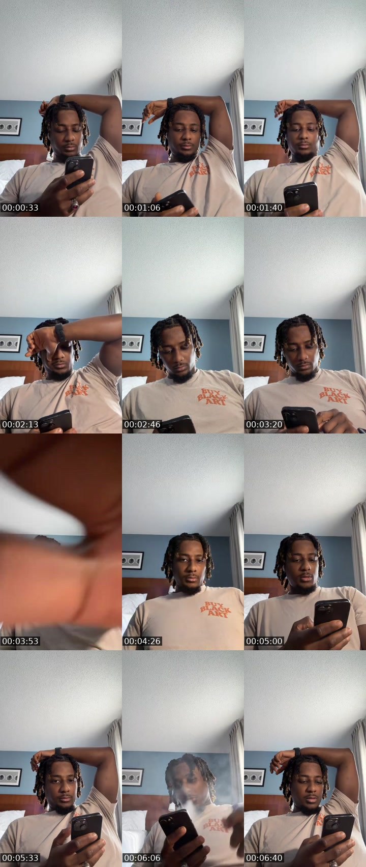 Contact-sheet preview of ₁₁₃₂₅ 🏧🍯🕋 ʀᴇɢᴰᴬBᴀʀʙᴇʀ's MICO Live recording