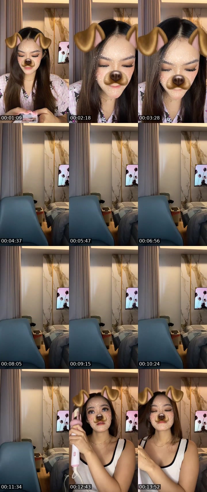 Contact-sheet preview of 💅🏻Cheryl⁴⁰⁴ 🐸🤎🤎's MICO Live recording