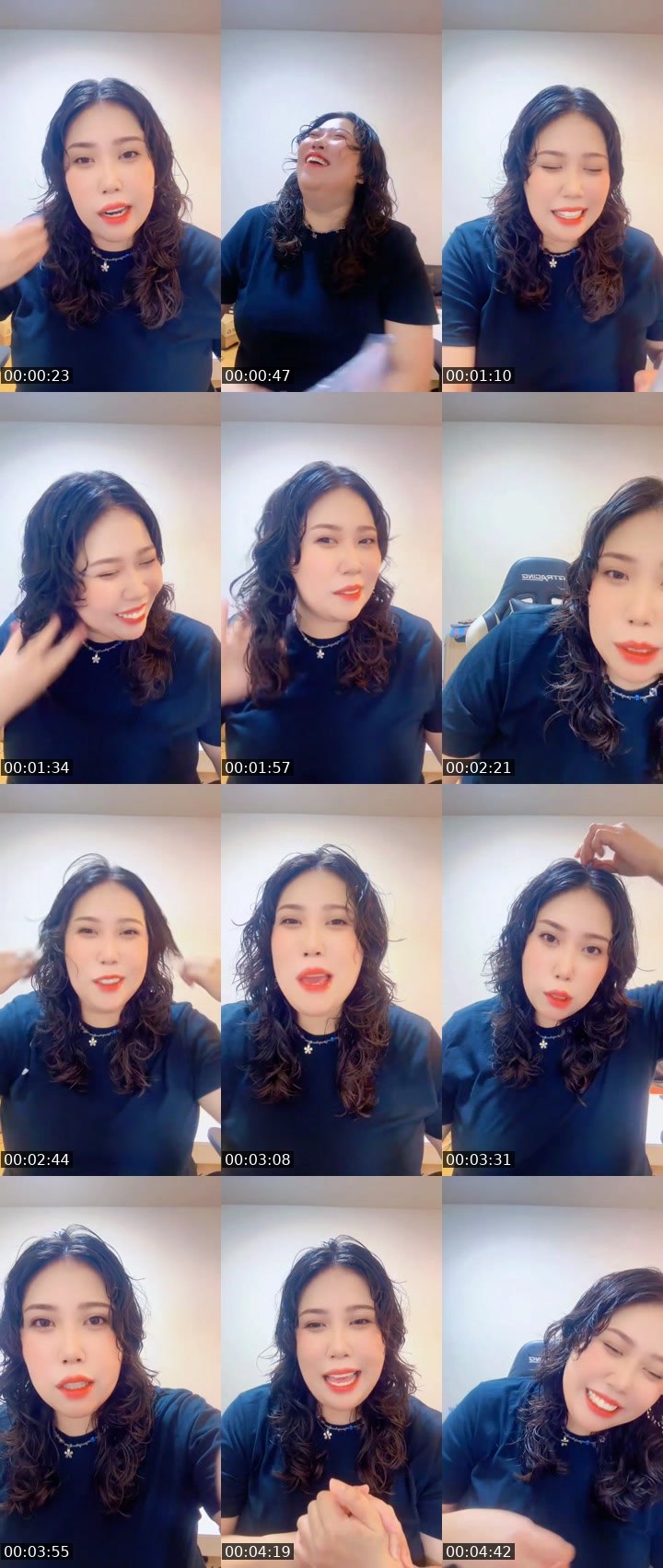 Contact-sheet preview of おわりちゃん🦧🐝🔚's MICO Live recording