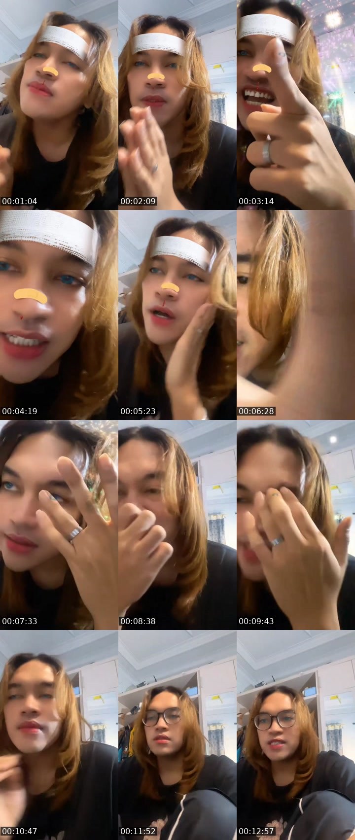 Contact-sheet preview of 👶🏻Fikynikiᴺᵒᶻᵃ🌹✨'s MICO Live recording