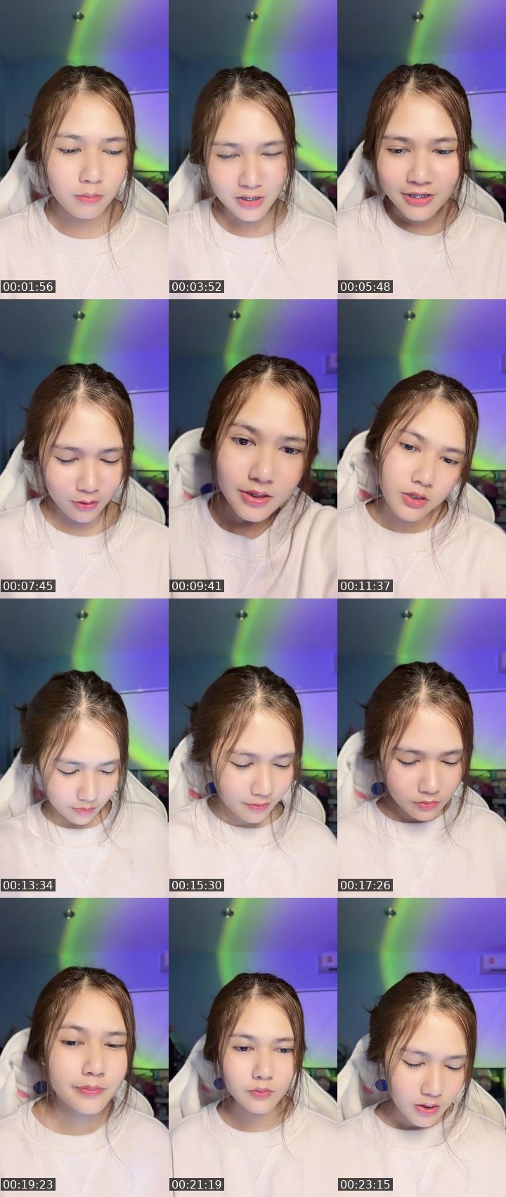 Contact-sheet preview of (🧋)New vj ผัก 🐰🥨's MICO Live recording