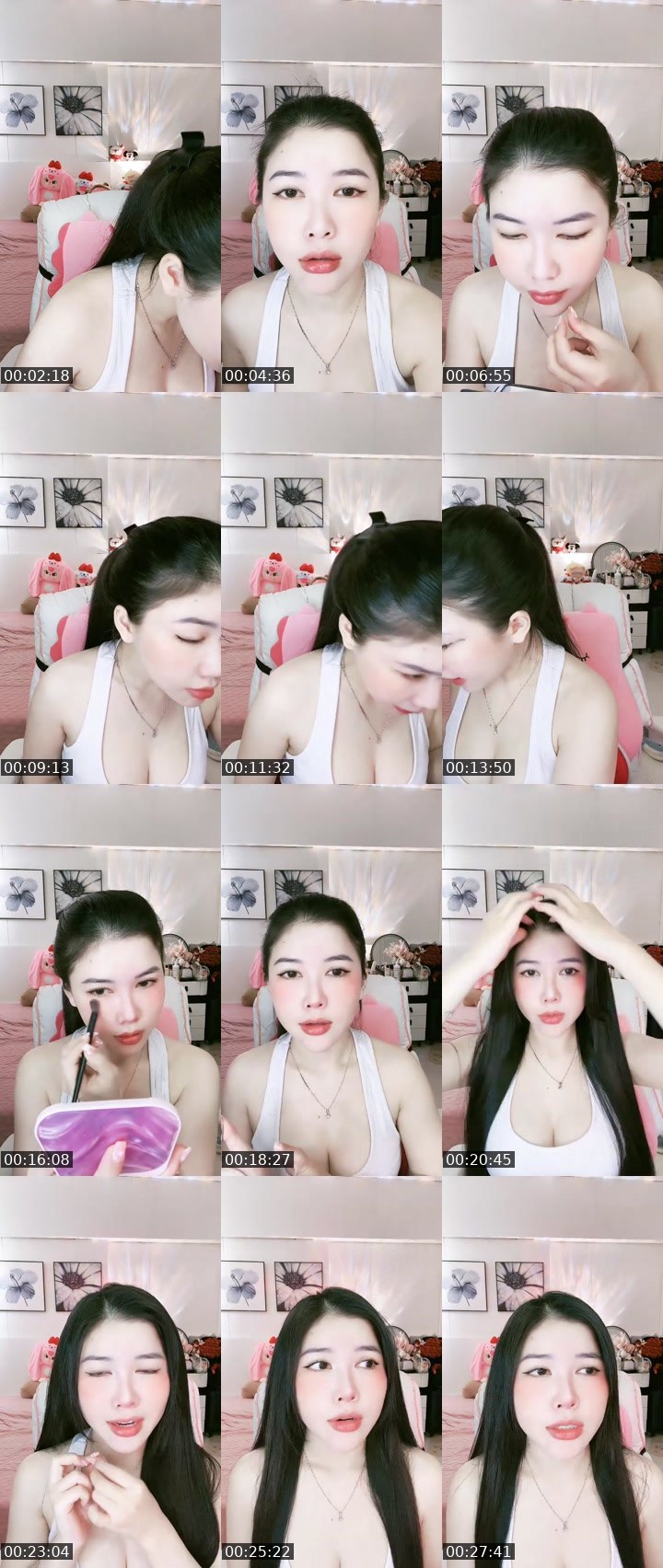 Contact-sheet preview of 🎀Thi Bae🥺HPBD 10/10🎂's MICO Live recording