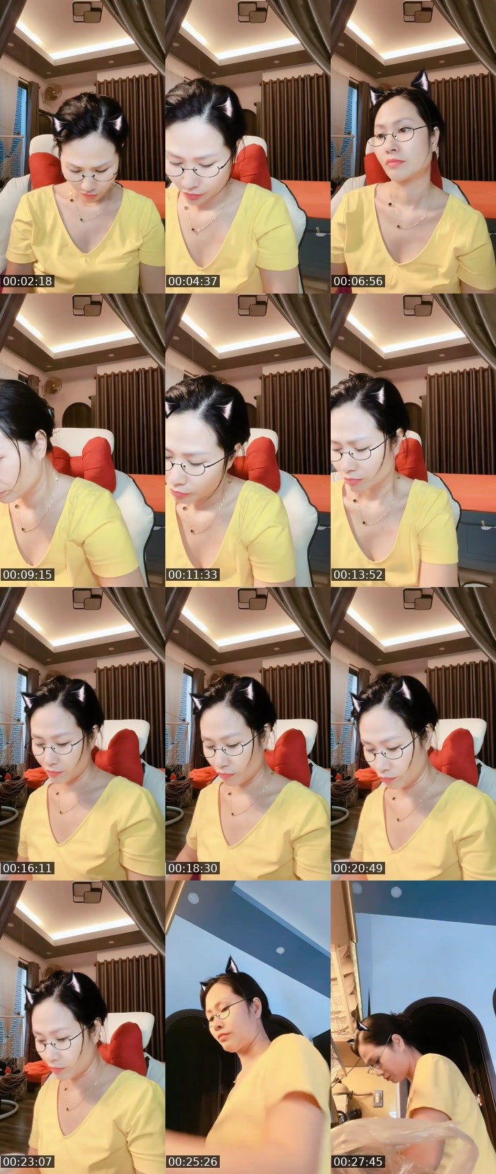 Contact-sheet preview of 🐝HuongBee 👑bella's MICO Live recording