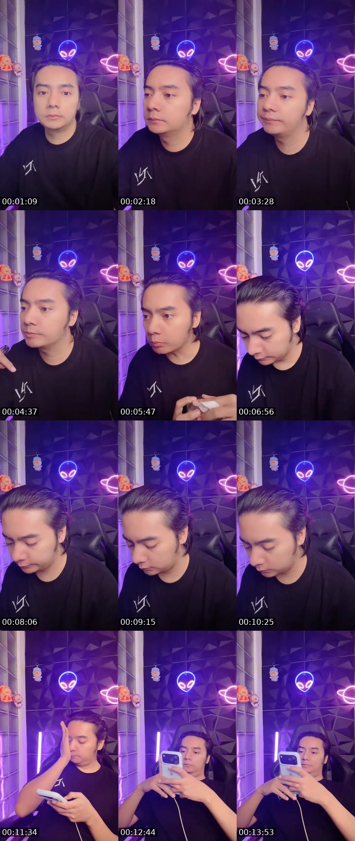 Contact-sheet preview of NVS ABINS💥's MICO Live recording