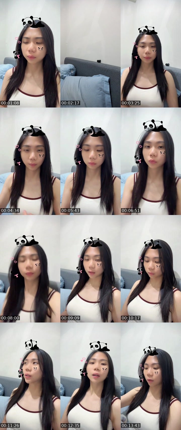 Contact-sheet preview of Cindyᴱᴸᴵᵀᴱ🧸𝟖𝟖's MICO Live recording