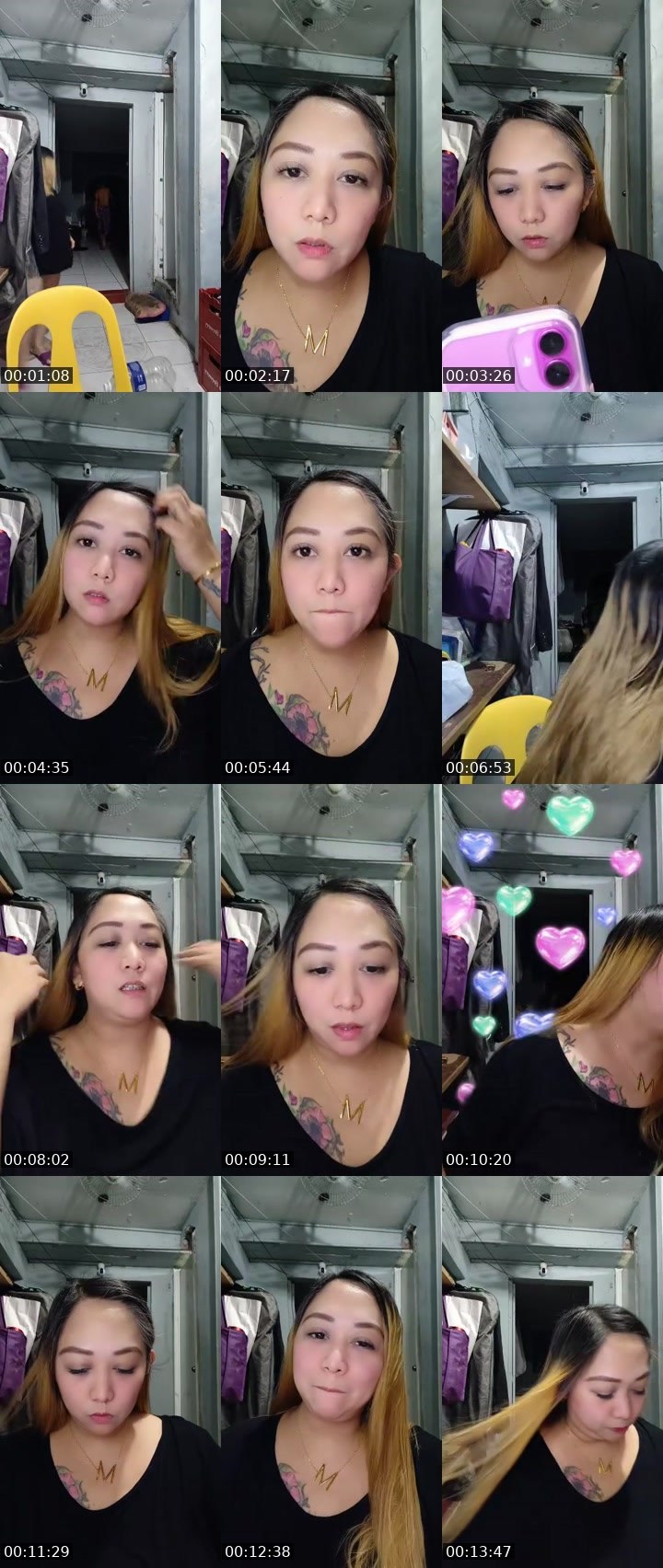 Contact-sheet preview of ᴬᴰᴹ♋ KHALEE⁶⁹🏆🐼🐦‍🔥🐺🐈‍⬛🎱's MICO Live recording