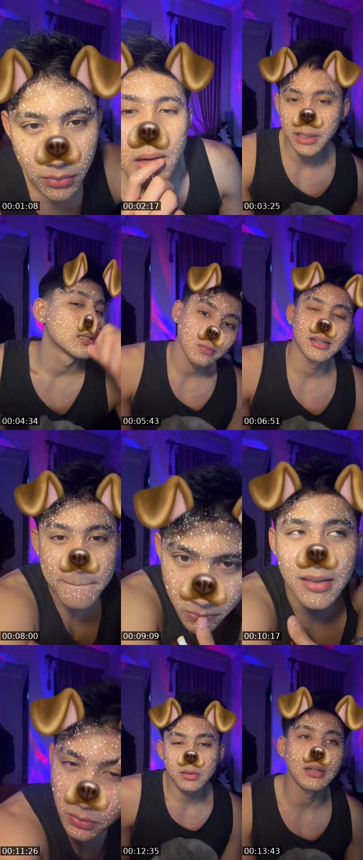 Contact-sheet preview of MARUUU★🍪ᴮʸᴼᴺᴰ's MICO Live recording