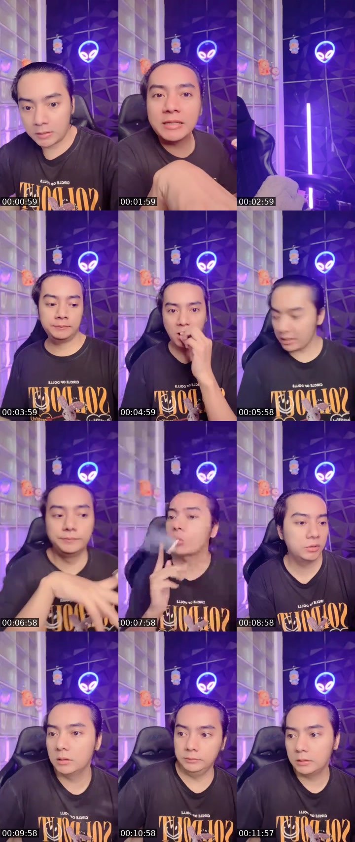 Contact-sheet preview of NVS ABINS💥's MICO Live recording