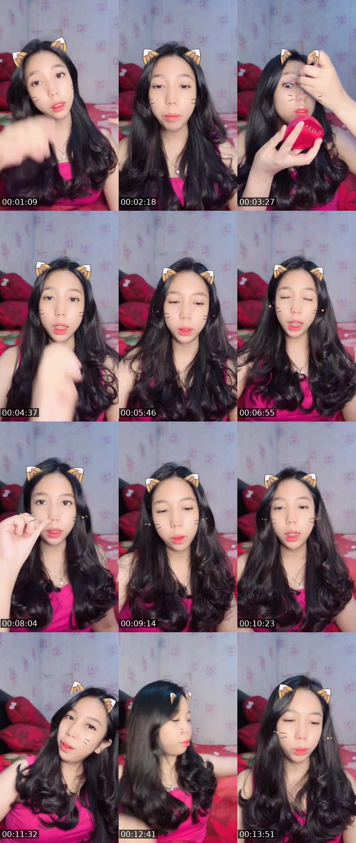 Contact-sheet preview of Nisya♡ ᶸᶯᵛ🪐's MICO Live recording