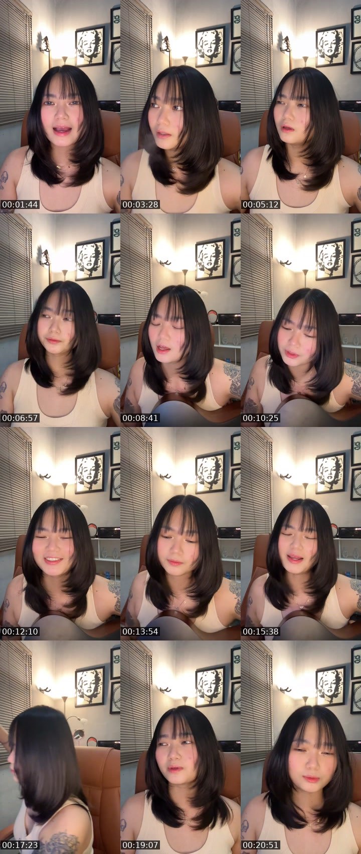 Contact-sheet preview of RVM CHELLE's MICO Live recording