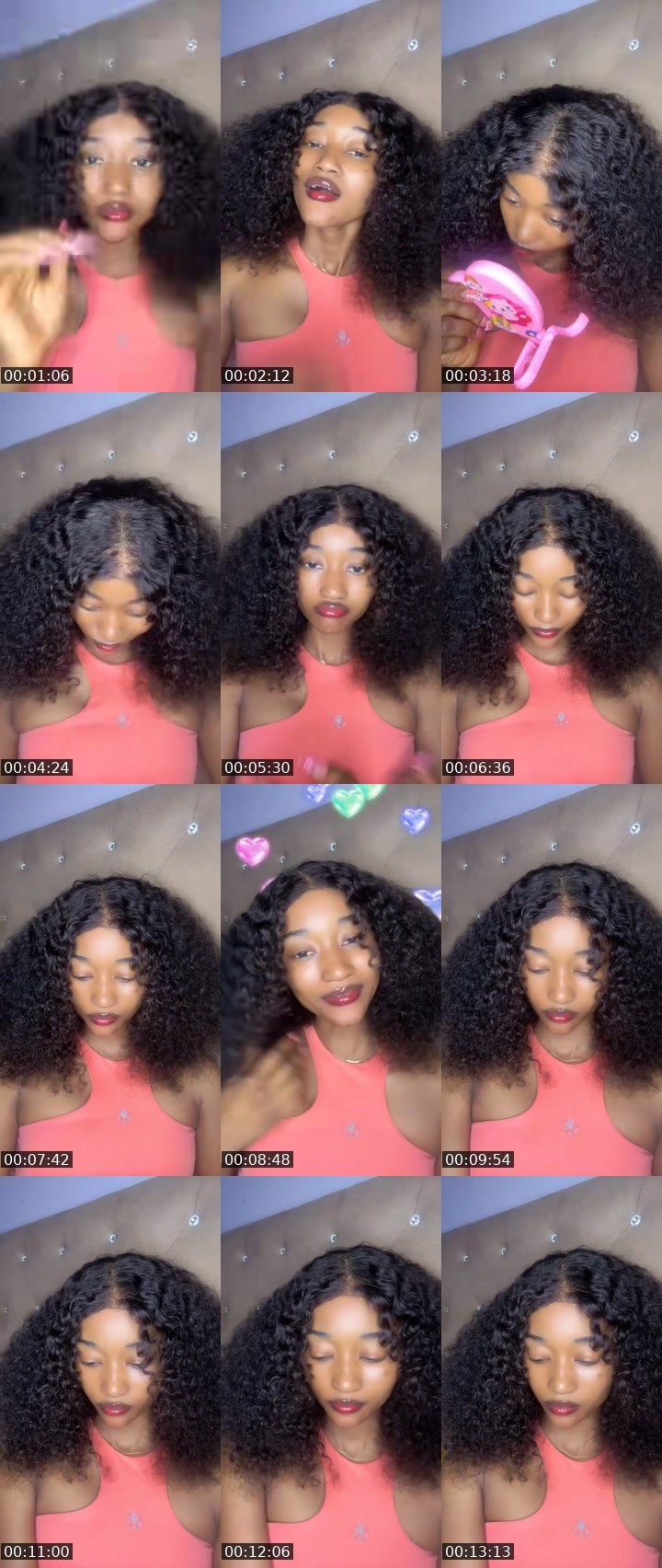 Contact-sheet preview of 💰🆙👑Sasha💅's MICO Live recording