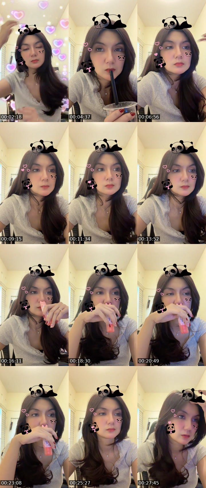 Contact-sheet preview of Elaraa🦄 [S-ONE]'s MICO Live recording