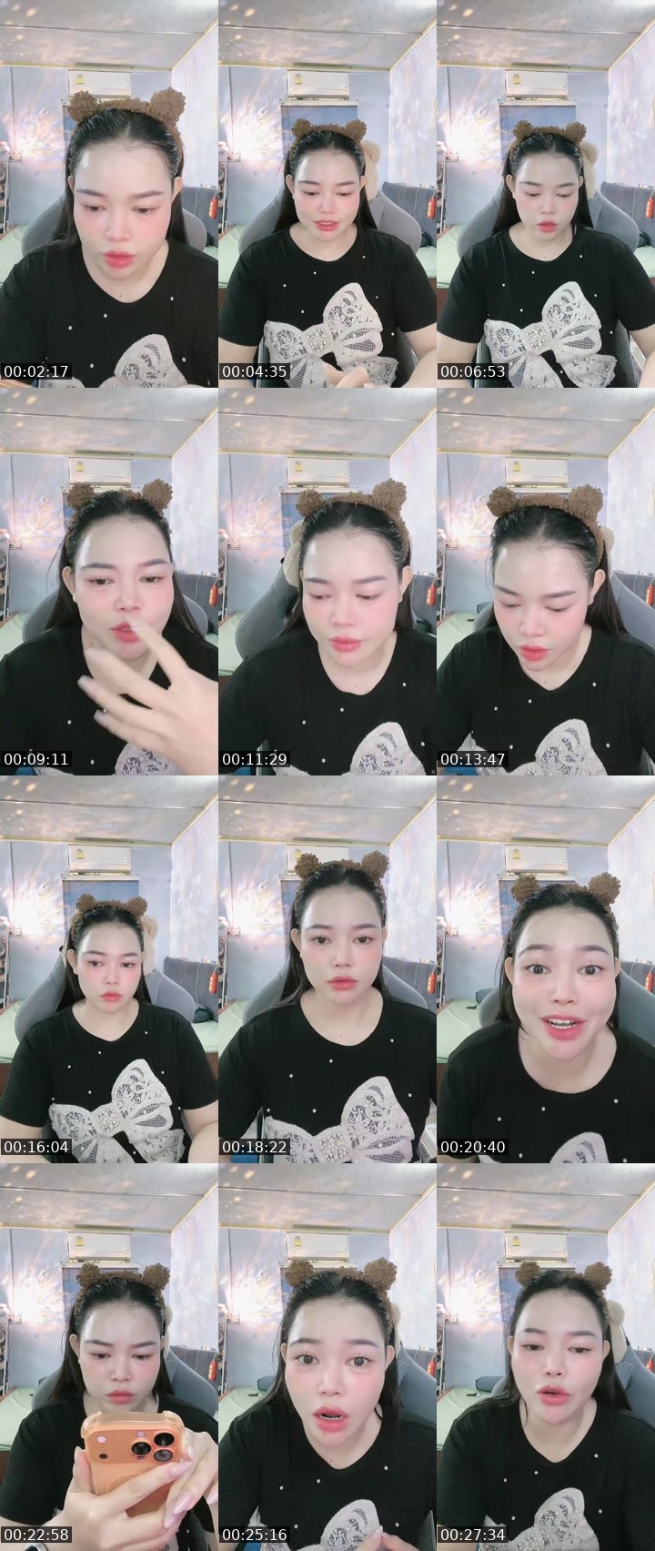 Contact-sheet preview of 🧸HằngBaby⁹⁹🍀ᴮᵋᶫᶫᵅ-99k's MICO Live recording