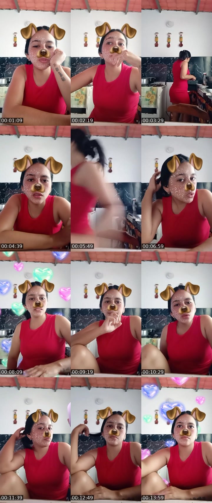 Contact-sheet preview of ᴱᴬ𝓢𝓸𝓯𝓱𝓲 🌹's MICO Live recording