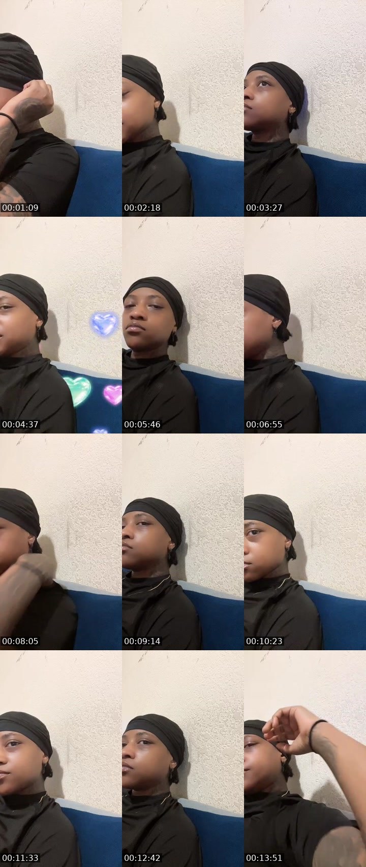 Contact-sheet preview of 𝕾𝖍𝖆-𝕯𝖆𝖞 🙅🏾‍♂️😌's MICO Live recording