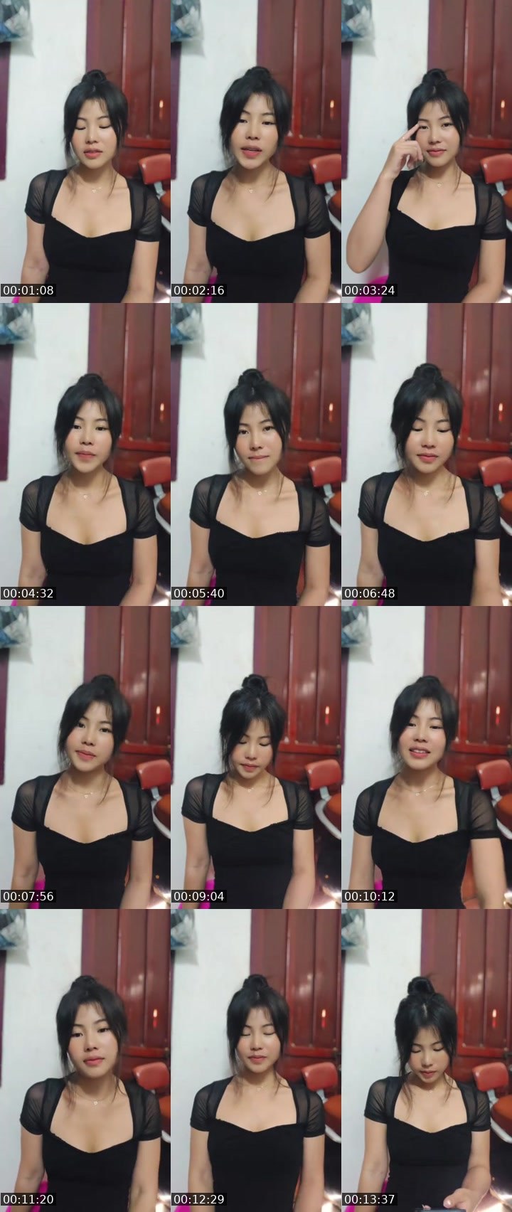 Contact-sheet preview of BRB new vj ดอกไม้🌸's MICO Live recording