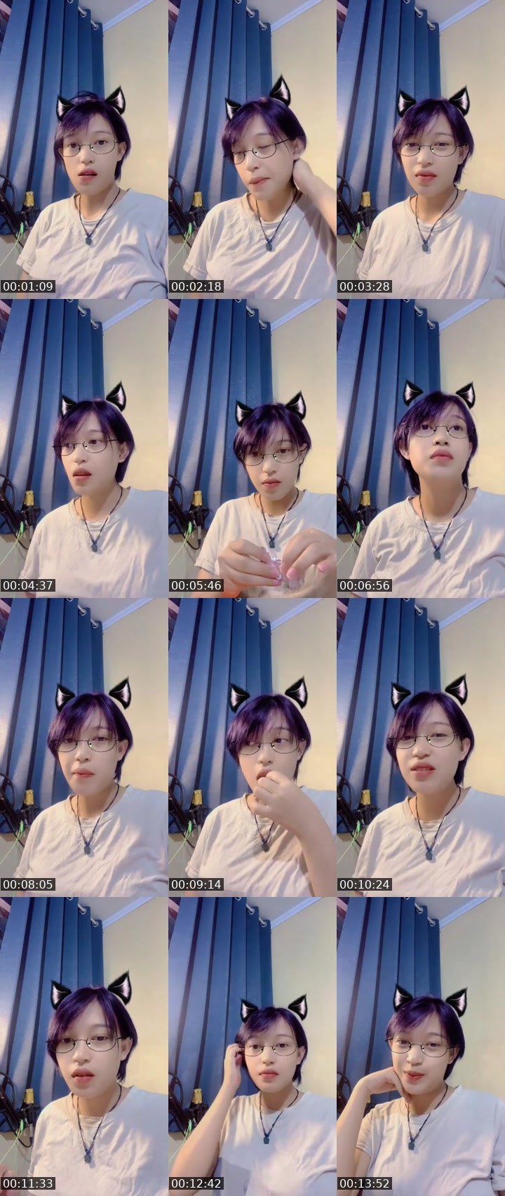 Contact-sheet preview of 💎🦖Rose🌹[T-REX]'s MICO Live recording