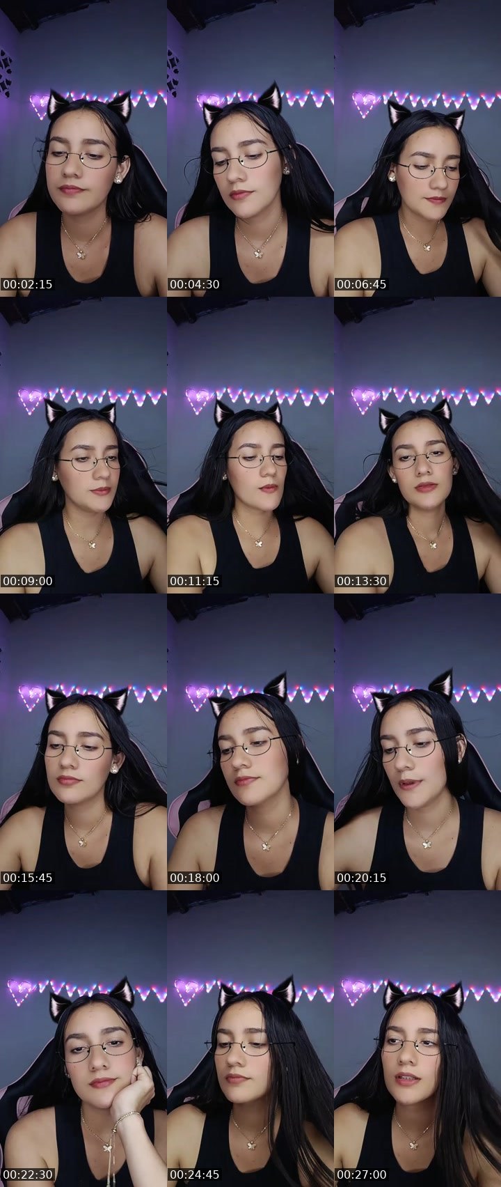 Contact-sheet preview of ☯️ͪ H̸a̸r̸l̸e̸y̸ 🌷's MICO Live recording