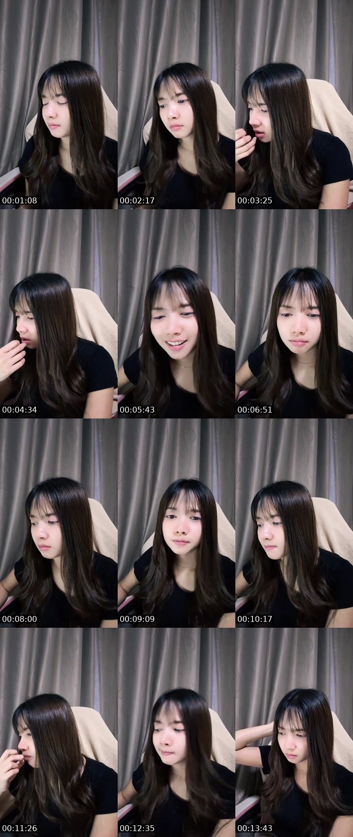 Contact-sheet preview of [Pink🦩] New VJ นัทพริม's MICO Live recording