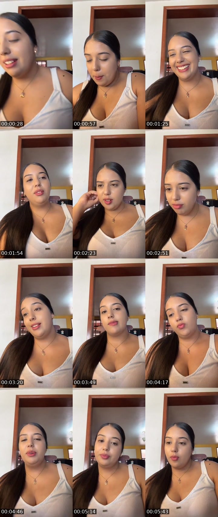 Contact-sheet preview of 🦅🍧𝐆𝐄𝐍𝐄💘🧸's MICO Live recording