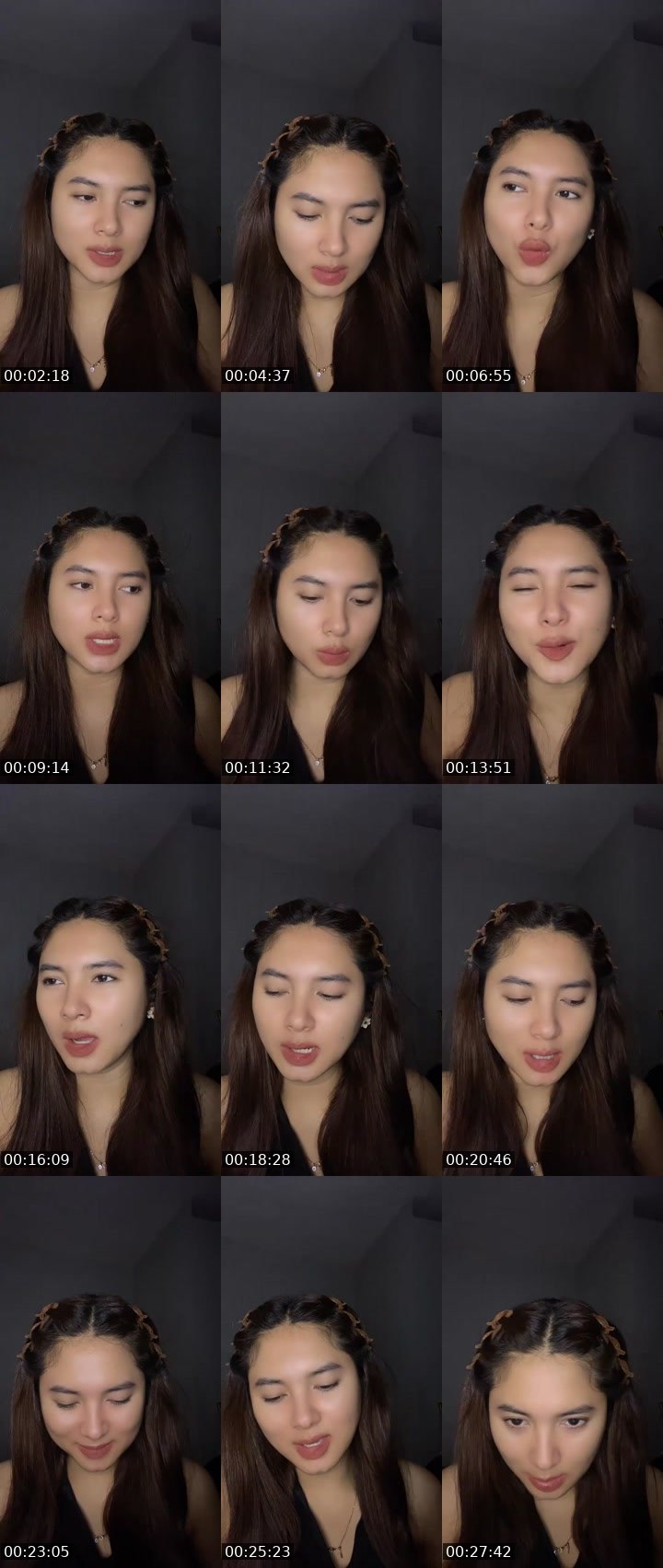 Contact-sheet preview of Ponyooo🌸 ᴮᵃˢˢ's MICO Live recording