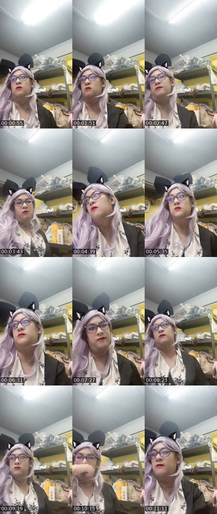 Contact-sheet preview of [🦉]New VJ PaoPei's MICO Live recording