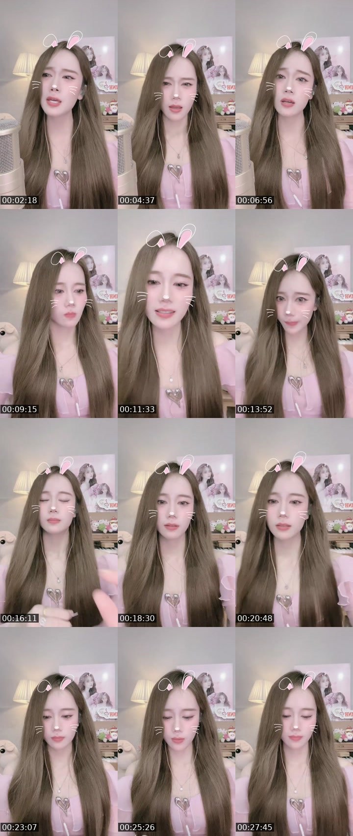 Contact-sheet preview of 👸My Linh ♔ᴮᵋᶫᶫᵅ's MICO Live recording