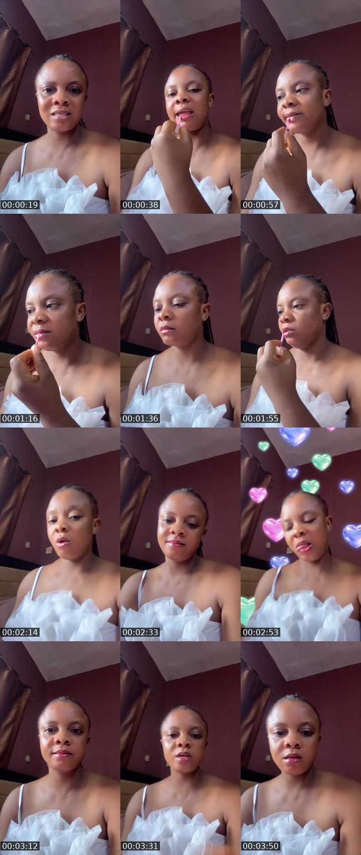 Contact-sheet preview of 🆙👑Angel Rossy🥑's MICO Live recording