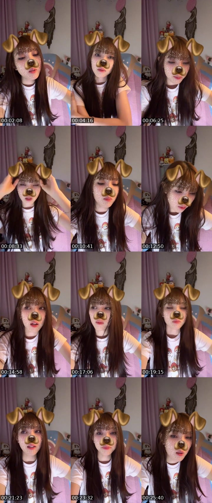 Contact-sheet preview of ᴮᵃˢˢSawako's MICO Live recording