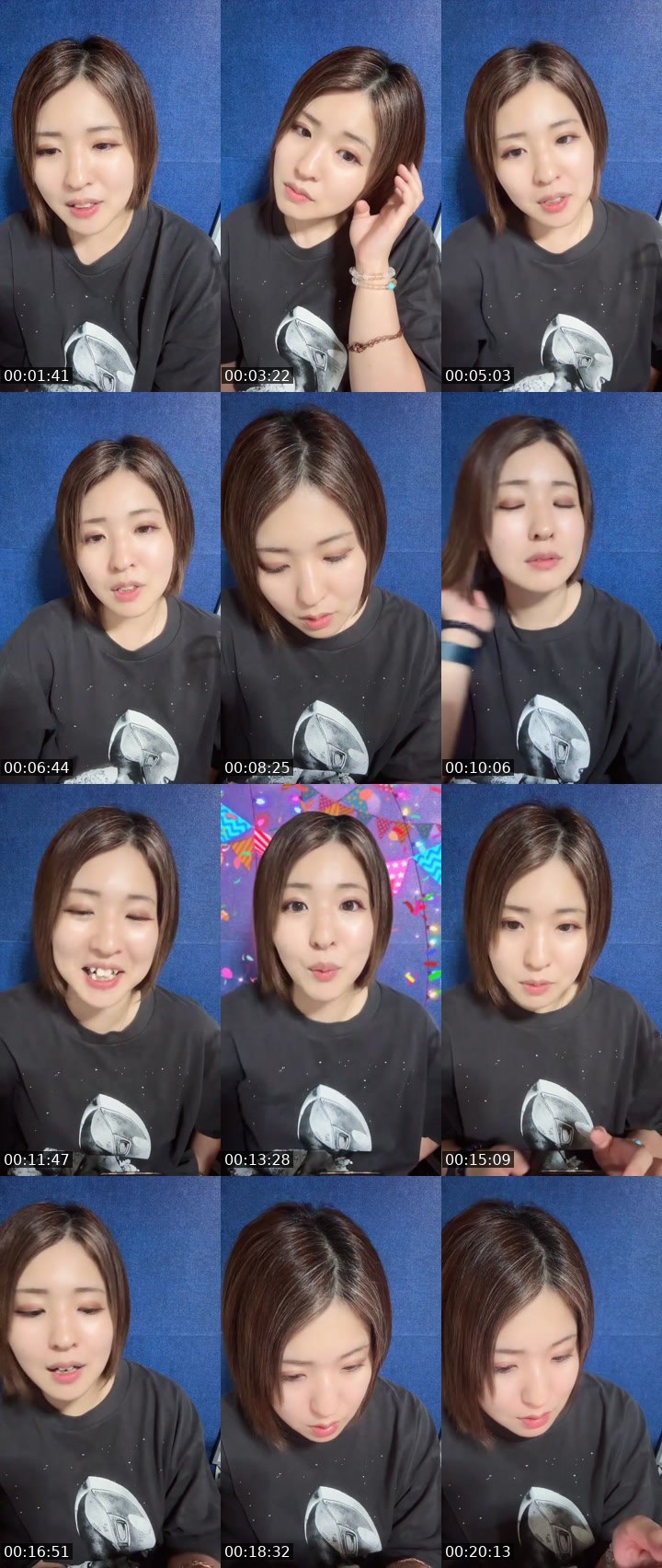 Contact-sheet preview of にっちー🐹🫧's MICO Live recording