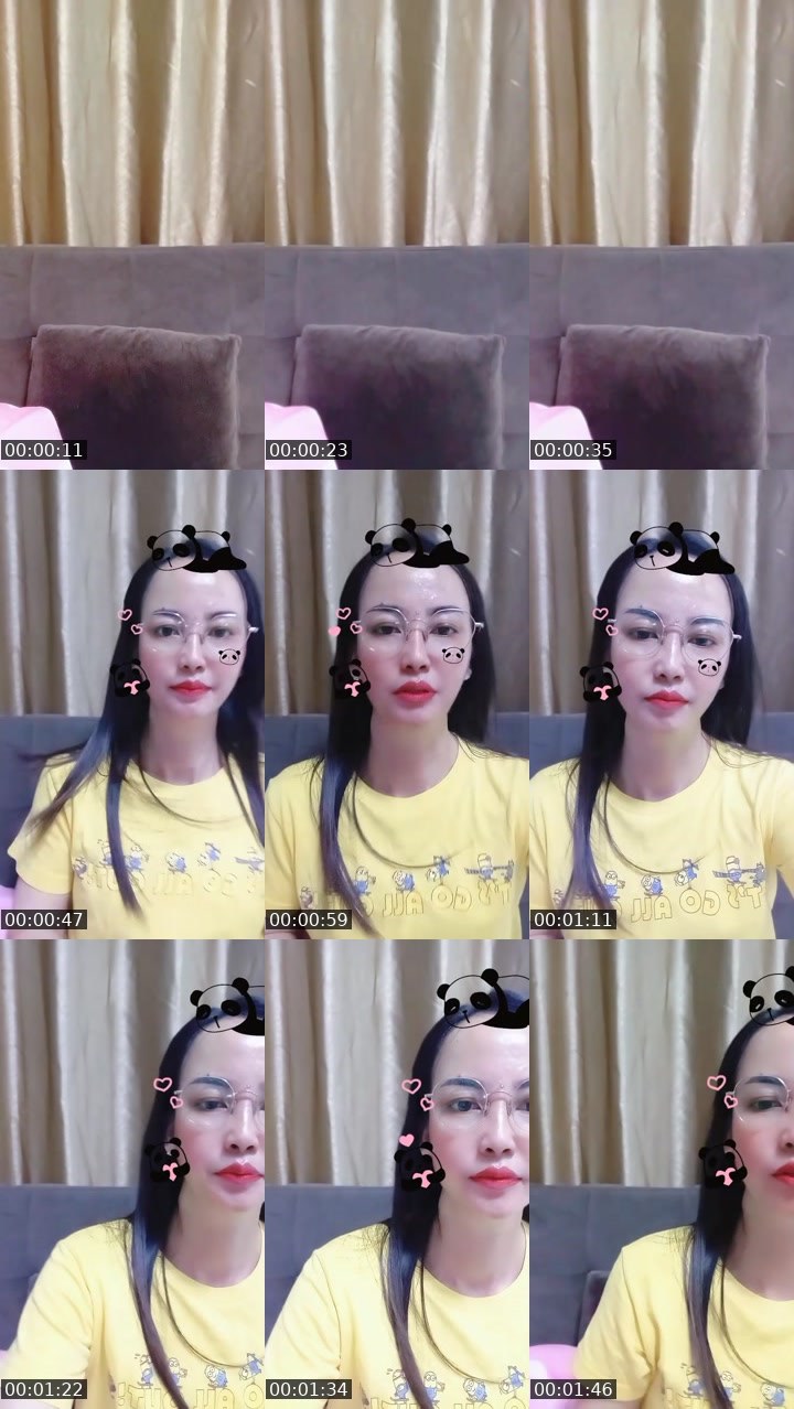 Contact-sheet preview of 💎เอวา​🌾BRB vj🧧🎁's MICO Live recording
