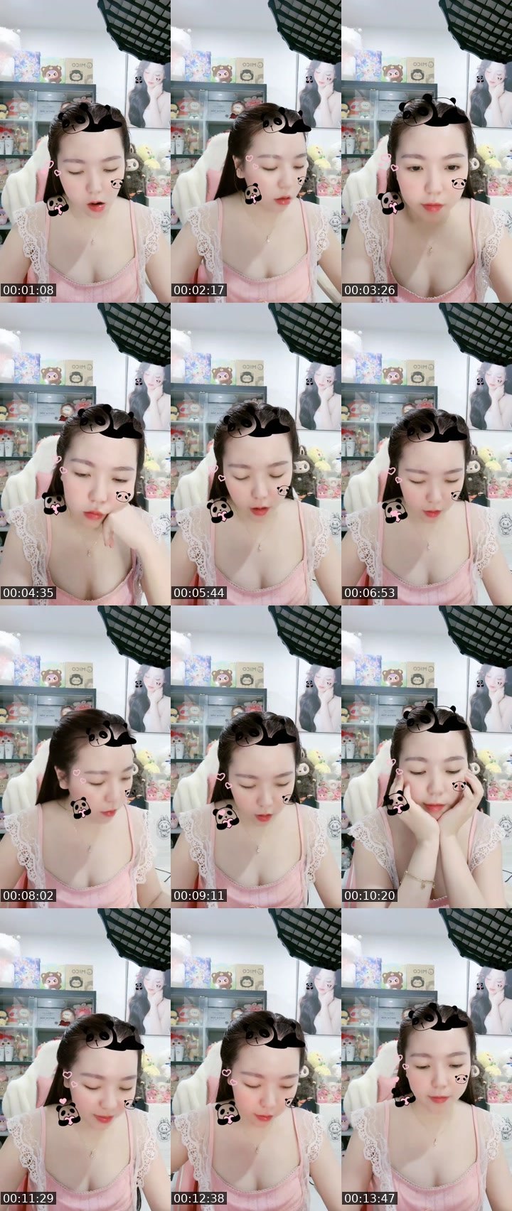 Contact-sheet preview of [👸🏻]💋𝓔𝓶 𝓝ấm💋's MICO Live recording